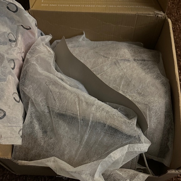 Journee Collection Gray Lace-Up Boots - Picture 7 of 9